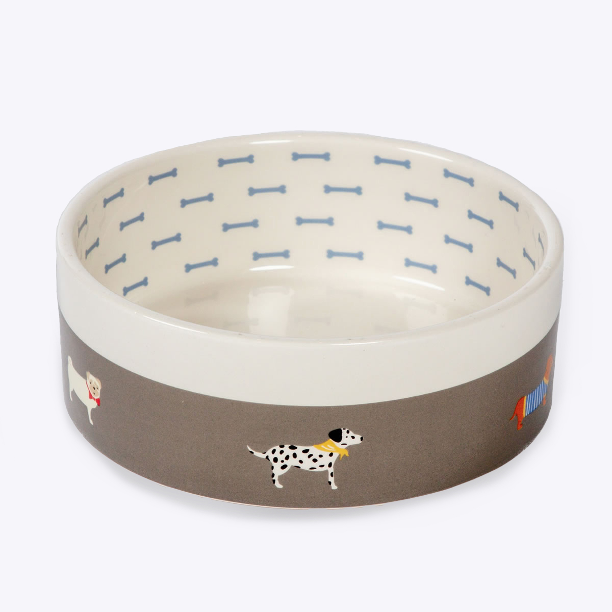 FatFace Marching Dogs Bowl - Image 2