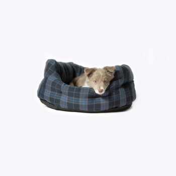 Lumberjack Navy Deluxe Slumber Bed