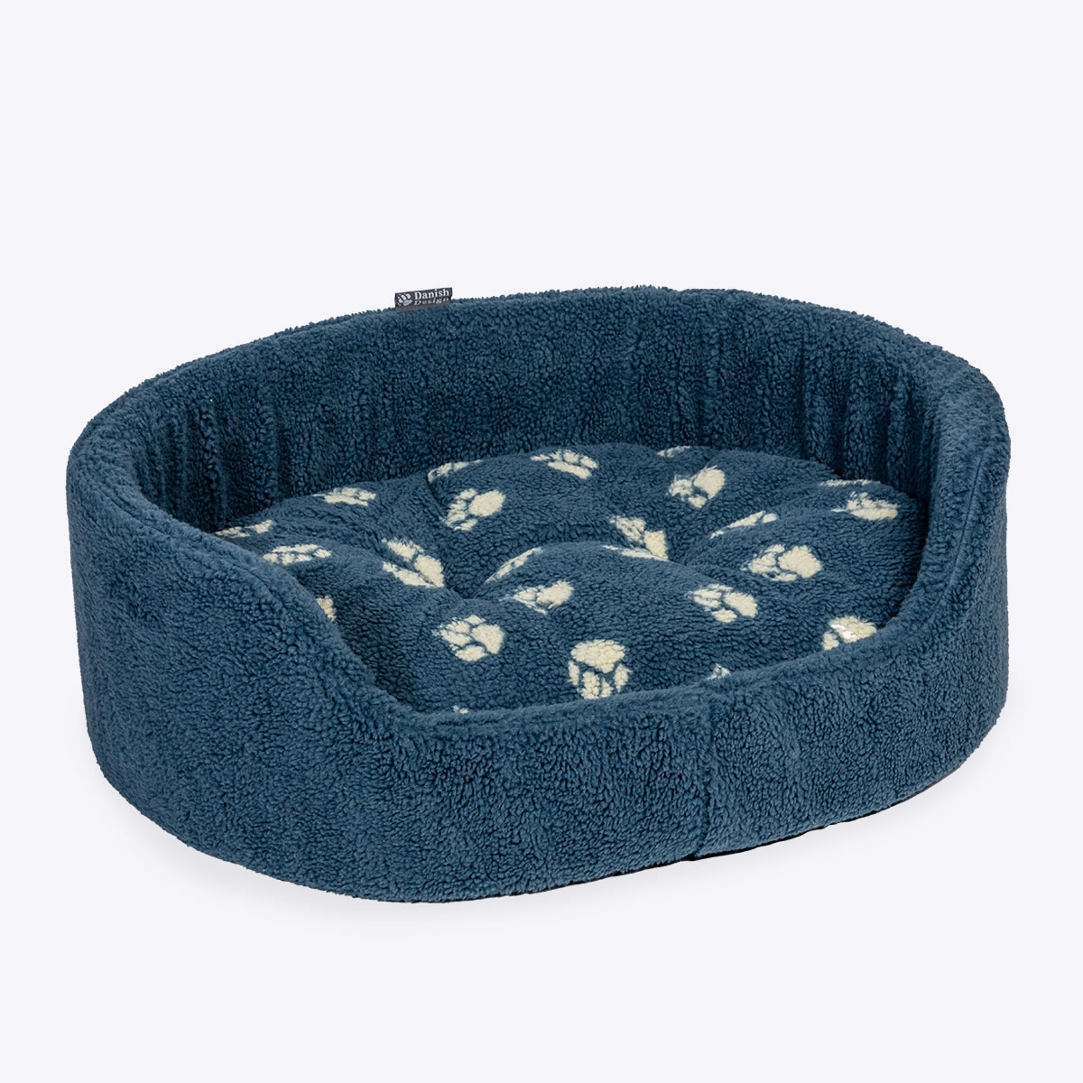 Sherpa Fleece Harbour Paw Slumber Bed - Image 3
