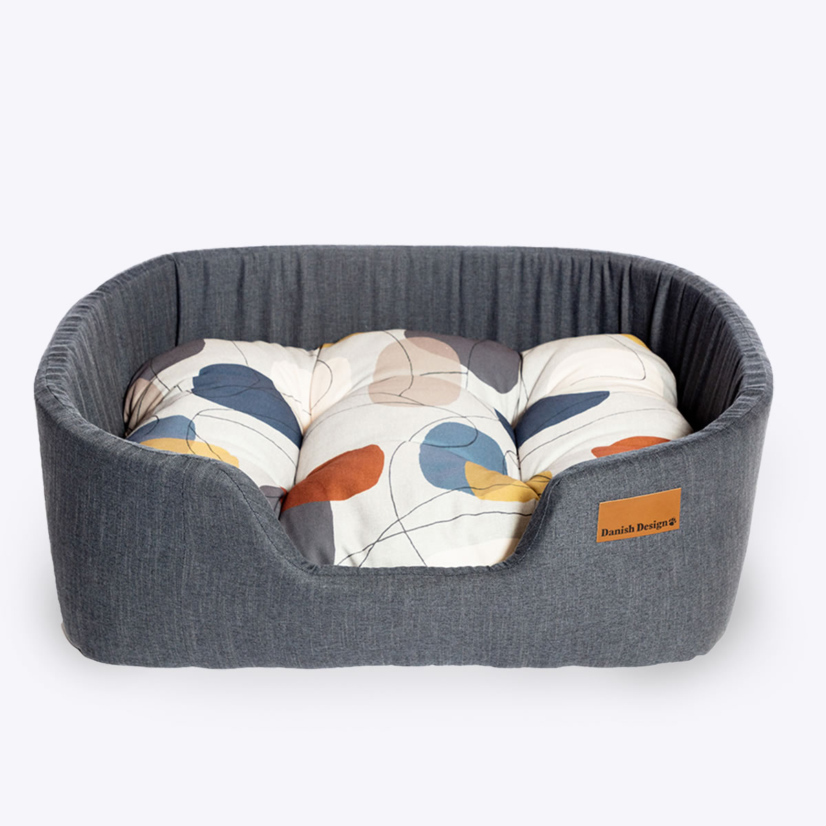 Colour Block Lux Slumber Bed Steel - Image 2