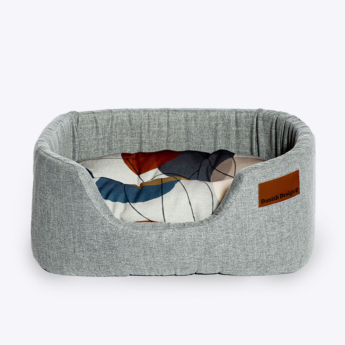 Colour Block Lux Slumber Bed Silver - Image 2