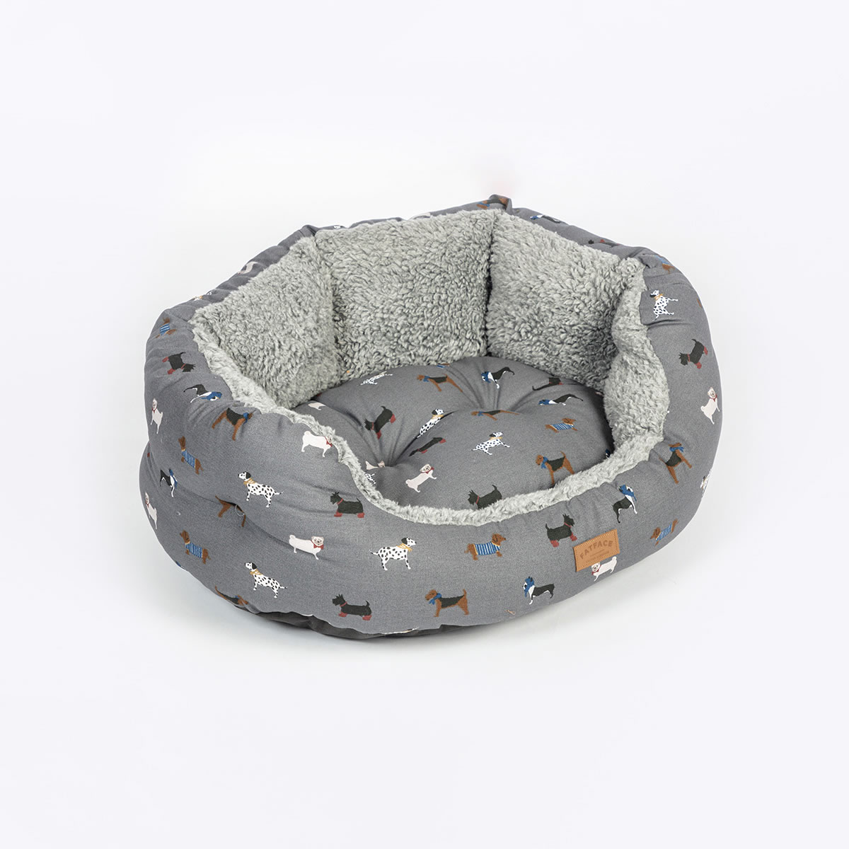 FatFace Marching Dogs Deluxe Slumber Bed - Image 2