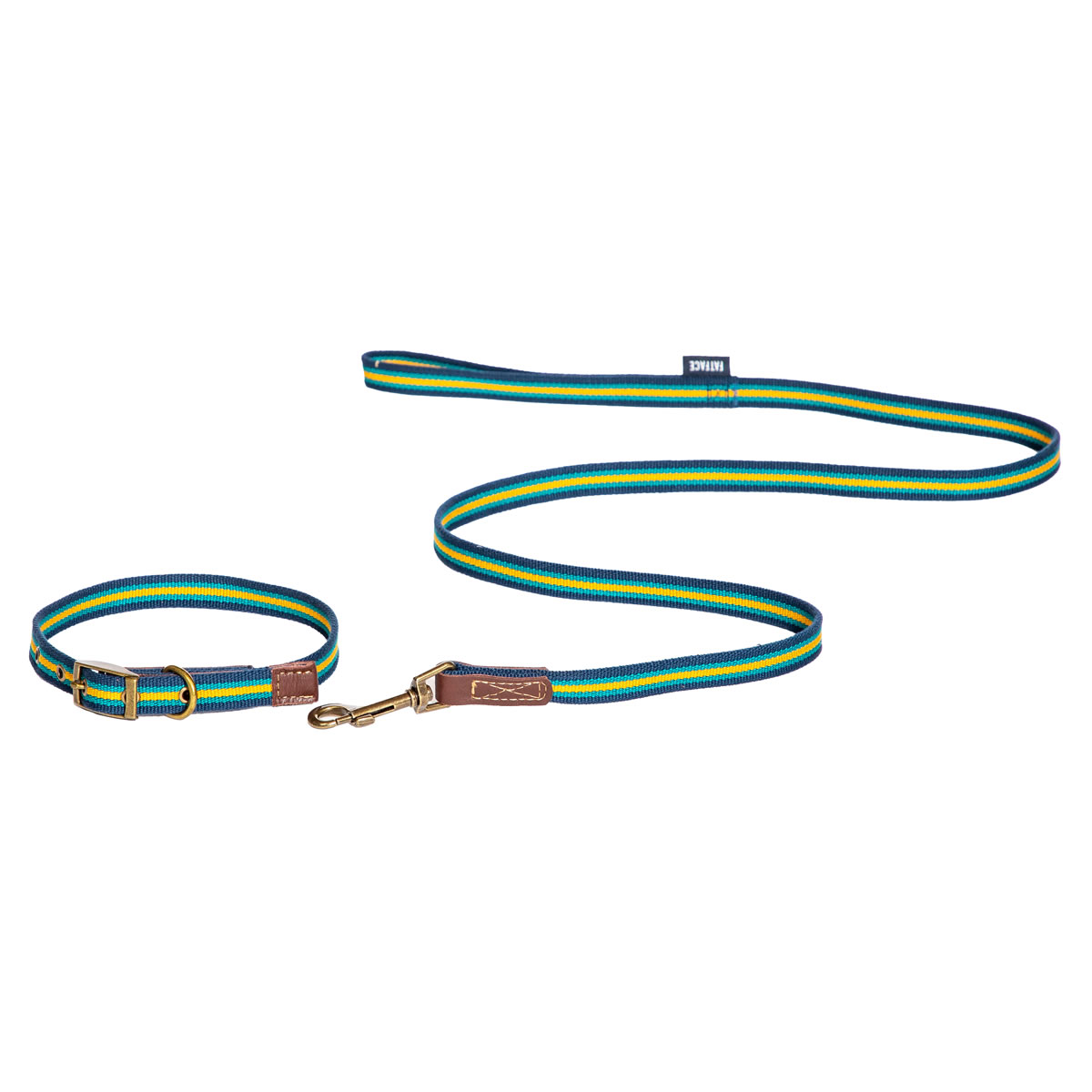 FatFace Bold Stripe Woven Lead - Image 3