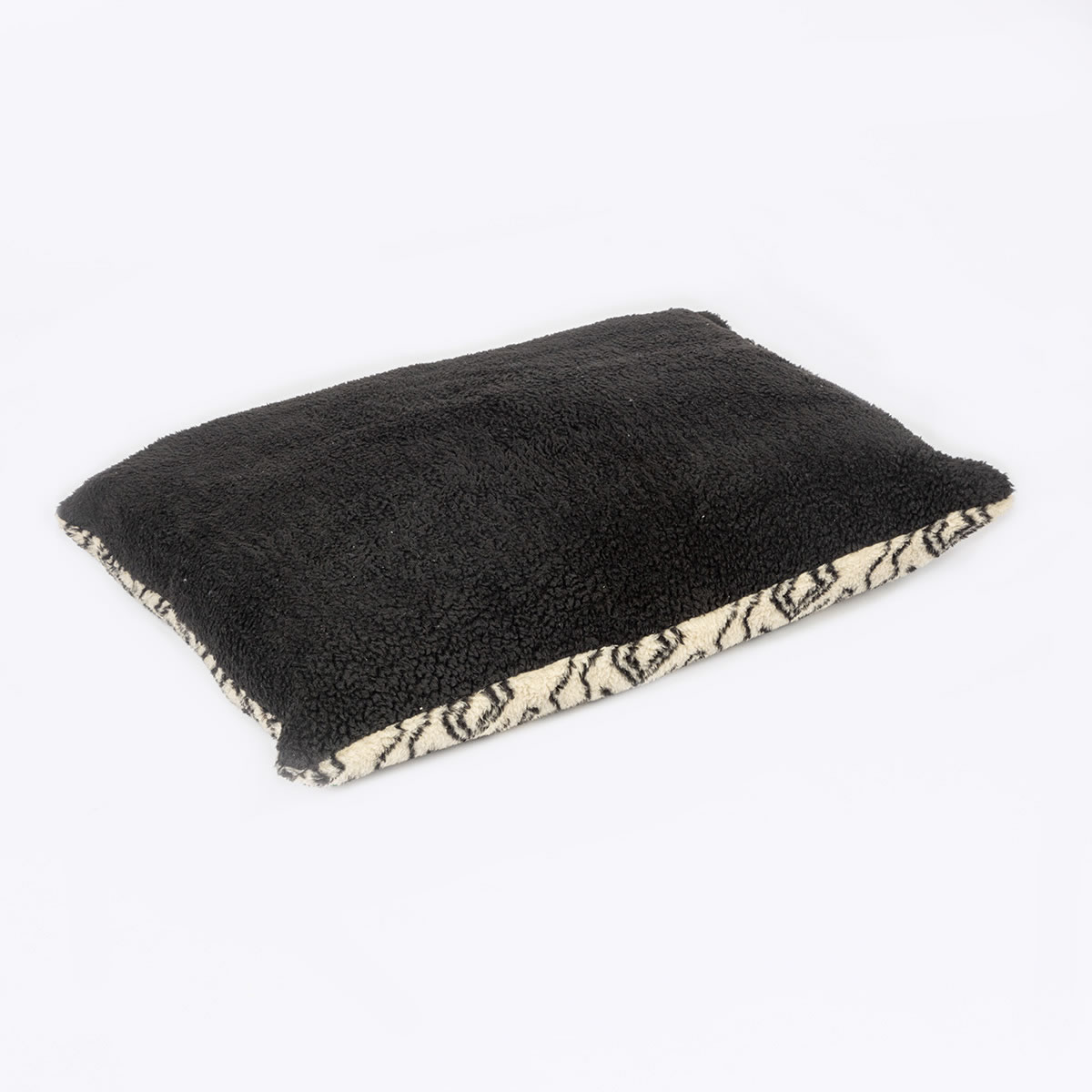 Sherpa Fleece Neutral Geometric Deep Duvet - Image 3