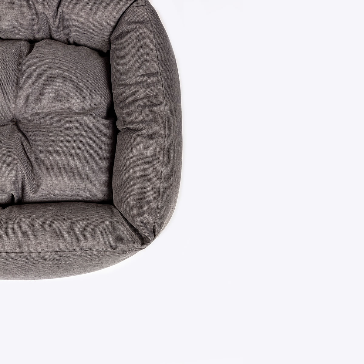 Anti-Bac Grey Snuggle Bed - Image 3
