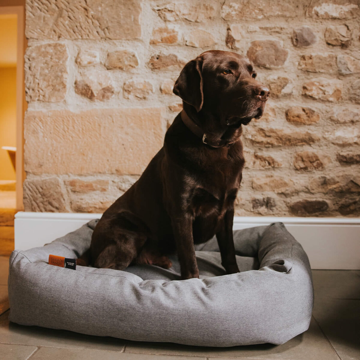 Anti-Bac Grey Snuggle Bed - Image 6