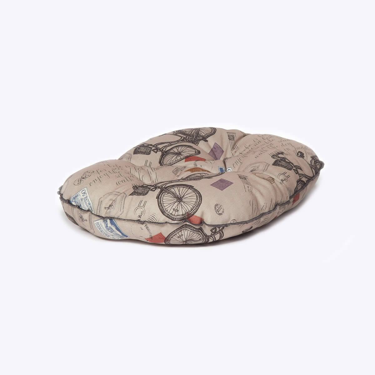 Vintage Bikes Quilted Mattress