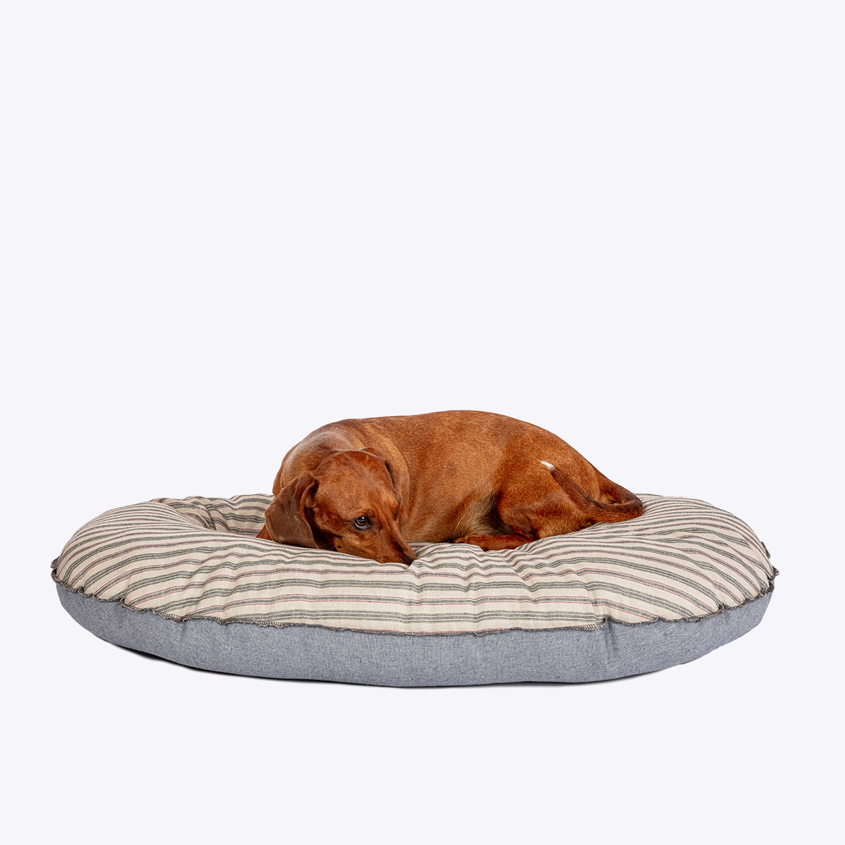 Rustic Stripes Denim Quilted Mattress