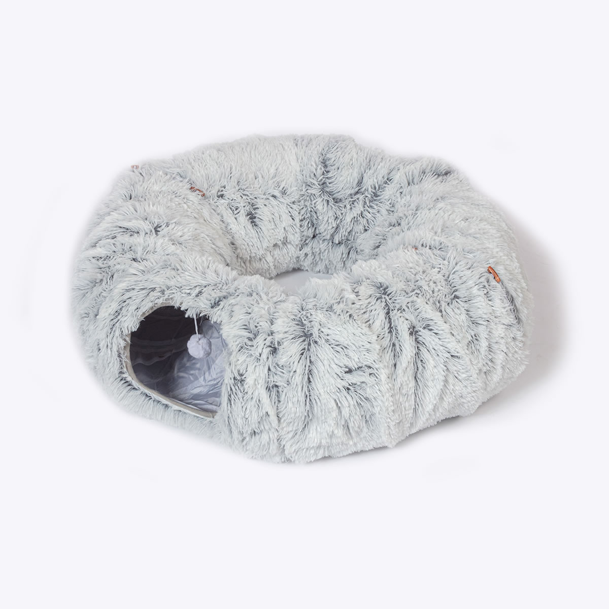 Cat Tunnel Fur Grey - Image 7