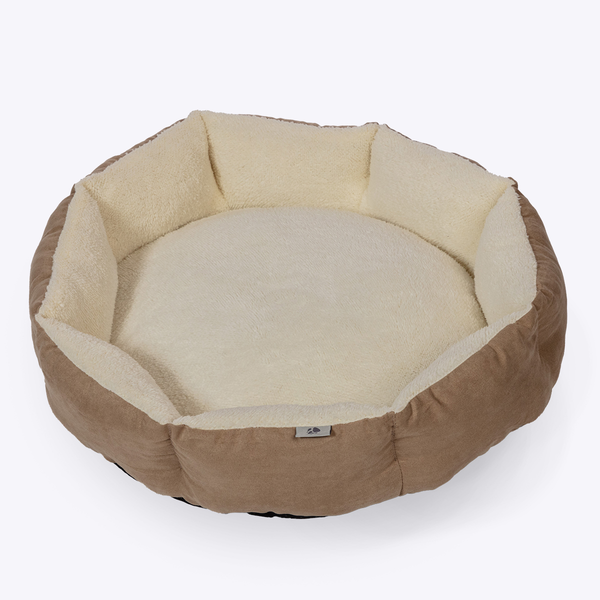 Danish Essentials Quilted Bed Beige - Image 2