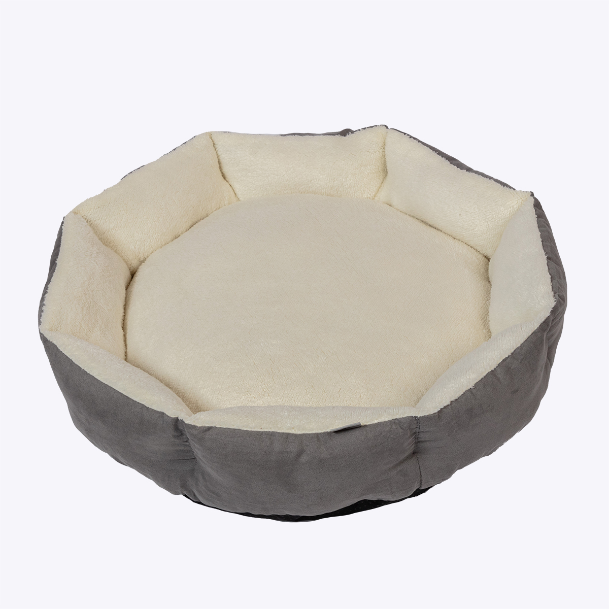 Danish Essentials Quilted Bed Silver - Image 2
