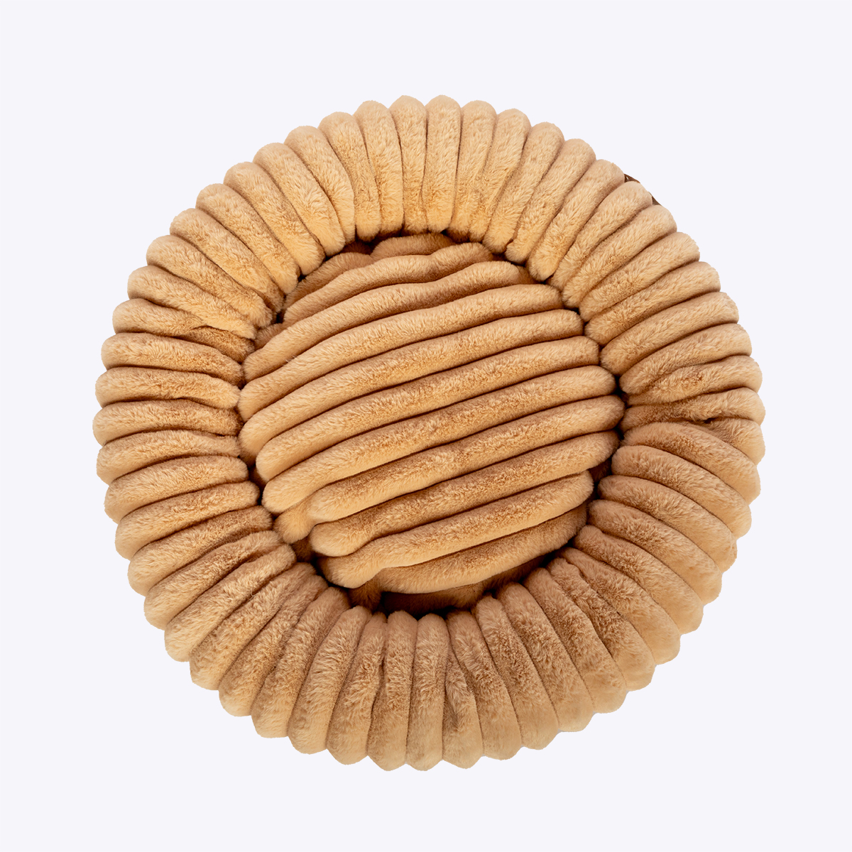 Danish Essentials Plush Donut Taupe - Image 3